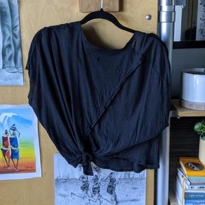 SOLD Lululemon Tie in Back Tee